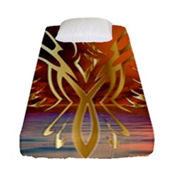 Pheonix Rising Fitted Sheet (single Size) by icarusismartdesigns