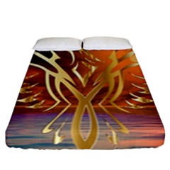 Pheonix Rising Fitted Sheet (king Size) by icarusismartdesigns