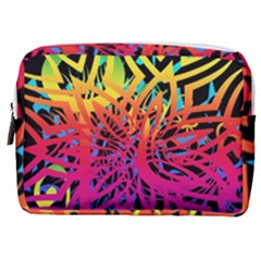 Abstract Jungle Make Up Pouch (medium)