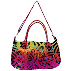 Abstract Jungle Removal Strap Handbag