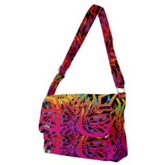 Abstract Jungle Full Print Messenger Bag (m) by icarusismartdesigns