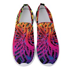 Abstract Jungle Women s Slip On Sneakers by icarusismartdesigns