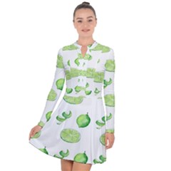 Lemon Long Sleeve Panel Dress by Sparkle