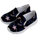 Sparkle Floral Kids Lightweight Slip Ons View2