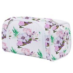 Floral Art Toiletries Pouch by Sparkle