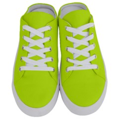 Arctic Lime Half Slippers by FabChoice