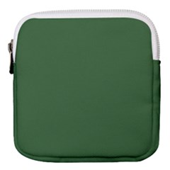 Basil Green Mini Square Pouch by FabChoice
