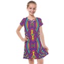 Abstract Pattern Kids  Cross Web Dress View1