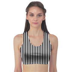 Bande noir/blanc  Sports Bra