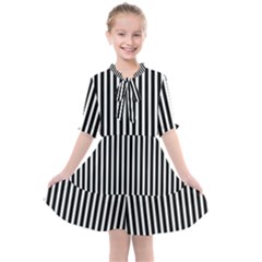 Bande noir/blanc  Kids  All Frills Chiffon Dress