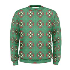 Mushrooms In The Meadow  Men s Sweatshirt by SychEva