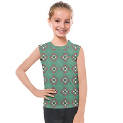 Mushrooms In The Meadow  Kids  Mesh Tank Top by SychEva