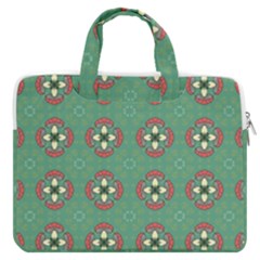 Mushrooms In The Meadow  Macbook Pro Double Pocket Laptop Bag by SychEva