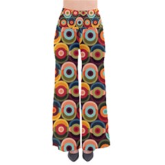 Multicolor Geometric Pattern So Vintage Palazzo Pants