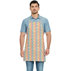 Psychedelic Groovy Pattern Kitchen Apron by designsbymallika