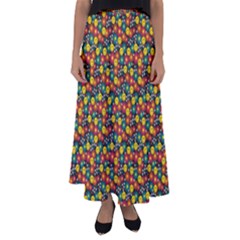 Smile Always Flared Maxi Skirt by designsbymallika