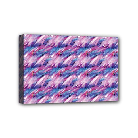 Pink Purple Shade Mini Canvas 6  X 4  (stretched) by designsbymallika