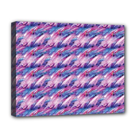 Pink Purple Shade Deluxe Canvas 20  X 16  (stretched) by designsbymallika