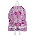 Folk floral pattern. Flowers print. Foldable Lightweight Backpack View2