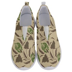 Folk Floral Pattern  Flowers Print  No Lace Lightweight Shoes by Eskimos