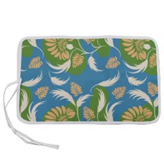 Folk Floral Pattern  Flowers Print  Pen Storage Case (s) by Eskimos