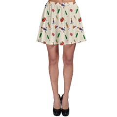 Vegetables Athletes Skater Skirt by SychEva