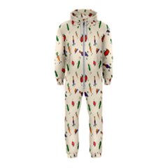 Vegetables Athletes Hooded Jumpsuit (kids) by SychEva