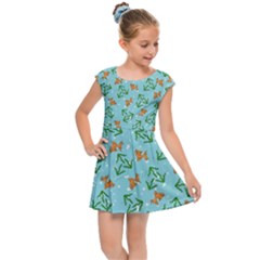 1ca64105-e9a5-48b8-8afe-fd889f7f199f Kids  Cap Sleeve Dress