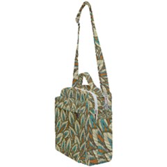 Green leaves Crossbody Day Bag