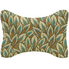 Green leaves Seat Head Rest Cushion