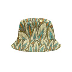 Green Leaves Inside Out Bucket Hat (kids) by goljakoff