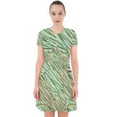 Green Leaves Adorable In Chiffon Dress by goljakoff