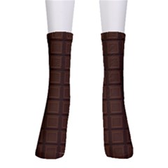 Chocolate Men s Crew Socks by goljakoff