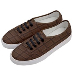 Milk Chocolate Women s Classic Low Top Sneakers by goljakoff