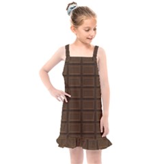 Milk Chocolate Kids  Overall Dress by goljakoff