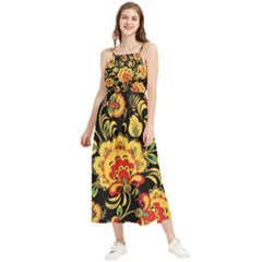 Hohloma Boho Sleeveless Summer Dress by goljakoff