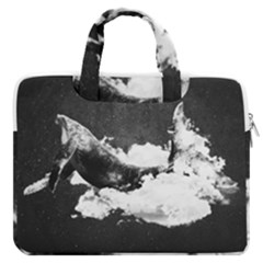 Whale Dream Macbook Pro Double Pocket Laptop Bag (large) by goljakoff