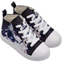 Blue whale dream Kids  Mid-Top Canvas Sneakers View3