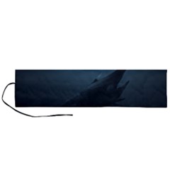 Whales Family Roll Up Canvas Pencil Holder (l) by goljakoff