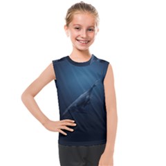 Blue Whales Kids  Mesh Tank Top by goljakoff