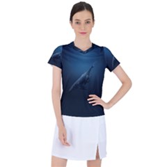 Blue Whales Women s Sports Top by goljakoff