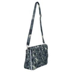 Abstract Texture Surface Print Shoulder Bag With Back Zipper by dflcprintsclothing