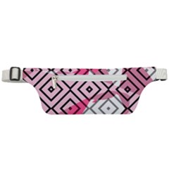 Patternabstraitrosenoir65 Active Waist Bag