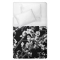 Fleurs de cerisier Noir & Blanc Duvet Cover (Single Size) View1