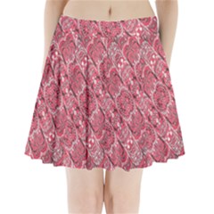 Fancy Ornament Pattern Design Pleated Mini Skirt by dflcprintsclothing