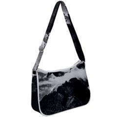 Whales Dream Zip Up Shoulder Bag by goljakoff