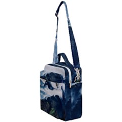 Whales Peak Crossbody Day Bag by goljakoff