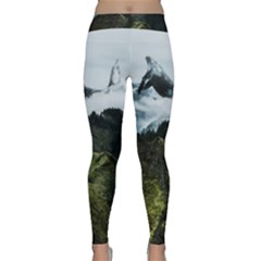 Whale Lands Classic Yoga Leggings by goljakoff