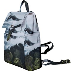 Whale Lands Buckle Everyday Backpack by goljakoff