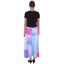 Rainbow paint Flared Maxi Skirt View2